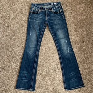 ✨Miss Me Boot Cut Jeans CUTE with Cross Pocket!! ✨